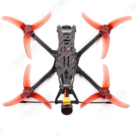 35 Analog 3.5 Inch 4S Micro Freestyle FPV Racing Drone Caddx Ratel V2 Cam 600mW VTX GEP-F411-35A GR1404-3850KV Motor Sub250