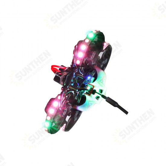 LED 79mm F4 OSD 12A ESC 2S Whoop FPV Racing Drone RTF w/ GR8 Radio Transmitter RG1 FPV Goggle