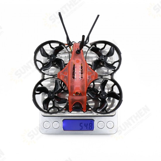 LED 79mm F4 OSD 12A ESC 2S Whoop FPV Racing Drone RTF w/ GR8 Radio Transmitter RG1 FPV Goggle