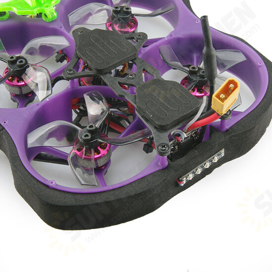 LIGO78X Pro 78mm 2-4S Cinewhoop FPV Racing Drone PNP/BNF RUNCAM NANO4 Cam 12A ESC 1204 KV5000 Motor 400mW VTX