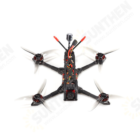 4 FR Analog Sub250g 180mm Zeus25 AIO F7 4S 4 Inch Freestyle FPV Racing Drone w/ 350mW VTX Caddx Ratel 2 1200TVL Camera