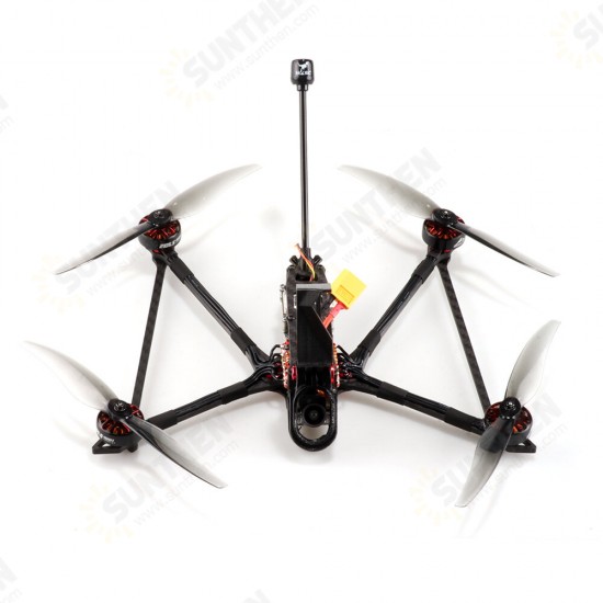 6 HD 242mm F7 4S 6 Inch Mini Long Range FPV Racing Drone BNF w/ 2105.5 1500KV Motor CADDX Vista Polar Digital System