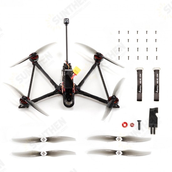 6 HD 242mm F7 4S 6 Inch Mini Long Range FPV Racing Drone BNF w/ 2105.5 1500KV Motor CADDX Vista Polar Digital System