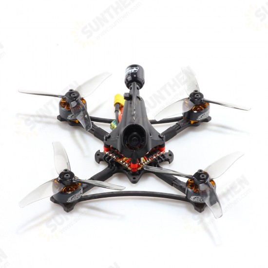 120X Pro 120mm 4S Zeus25 AIO 3 Inch Ultralight Toothpick FPV Racing Drone PNP BNF w/ 1404 4800KV Motor 25-350mW Caddx ANT 1000TVL Camera