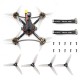 120X Pro 120mm 4S Zeus25 AIO 3 Inch Ultralight Toothpick FPV Racing Drone PNP BNF w/ 1404 4800KV Motor 25-350mW Caddx ANT 1000TVL Camera