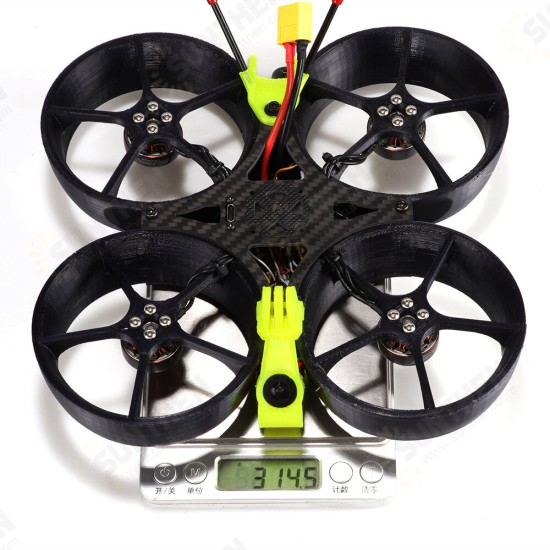 Analog 147mm Zeus F7 4S / 6S 3 Inch FPV Racing Drone PNP BNF w/ 2105.5 Motor 350mW VTX Caddx Ratel 2 1200TVL FPV Camera