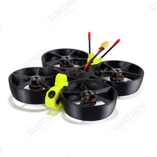 Analog 147mm Zeus F7 4S / 6S 3 Inch FPV Racing Drone PNP BNF w/ 2105.5 Motor 350mW VTX Caddx Ratel 2 1200TVL FPV Camera