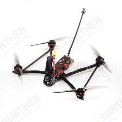6 Analog F7 4S 6 Inch Mini Long Range FPV Racing Drone BNF w/ 2105.5 1500KV Motor 800mW VTX Caddx Ratel 2 1200TVL FPV Camera 6 Analog F7 4S 6 Inch Mini Long Range FPV Racing Drone BNF w/ 2105.5 1500KV Motor 800mW VTX Caddx Ratel 2 1200TVL FPV Camera