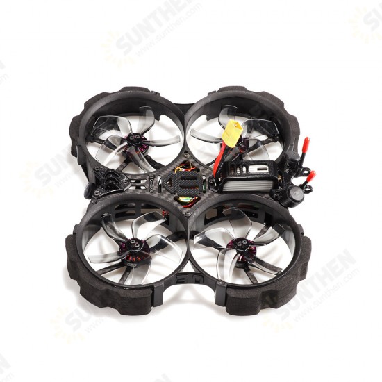 Cinewhoop HD 140mm 3 Inch FPV Racing Drone BNF w/ Zeus35 Pro AIO 35A ESC Caddx Polar Air Unit HD Digital System