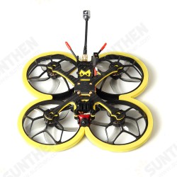 CR Pusher Analog 155mm Wheelbase 3.5 Inch Zeus35 Pro AIO F7 4S/6S FPV Cinewhoop Racing Drone PNP BNF w/ 350mW VTX Caddx Ratel 2 1200TVL FPV Camera CR Pusher Analog 155mm Wheelbase 3.5 Inch Zeus35 Pro AIO F7 4S/6S FPV Cinewhoop Racing Drone PNP BNF w/ 350mW VTX Caddx Ratel 2 1200TVL FPV Camera