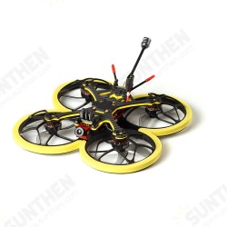 CR Pusher Analog 155mm Wheelbase 3.5 Inch Zeus35 Pro AIO F7 4S/6S FPV Cinewhoop Racing Drone PNP BNF w/ 350mW VTX Caddx Ratel 2 1200TVL FPV Camera CR Pusher Analog 155mm Wheelbase 3.5 Inch Zeus35 Pro AIO F7 4S/6S FPV Cinewhoop Racing Drone PNP BNF w/ 350mW VTX Caddx Ratel 2 1200TVL FPV Camera