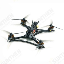 Wind5 Lite 5Inch 6S 208mm RC FPV Racing Drone Zeus F722 MINI Flight Controller 45A BLHeli_32 3-6S 4 In 1 ESC 2207.5 Blue Motor w/5 Version Camera Wind5 Lite 5Inch 6S 208mm RC FPV Racing Drone Zeus F722 MINI Flight Controller 45A BLHeli_32 3-6S 4 In 1 ESC 2207.5 Blue Motor w/5 Version Camera