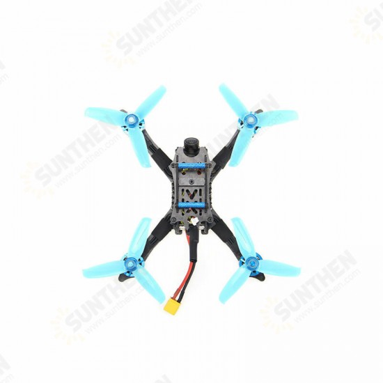 XJB-145MM V1.2 3 Inch 3-4S FPV Racing Drone PNP/BNF F4 Mini FC 35A ESC 1407 3600KV Motor RunCam Nano 2 Camera