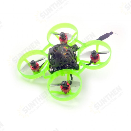 ELRS 1S 65mm F4 AIO 5A ESC ELRS Receiver And 5.8G VTX Brushless Whoop FPV Racing Drone BNF w/ 0702 26000KV Motor RunCam Nano 3 Camera