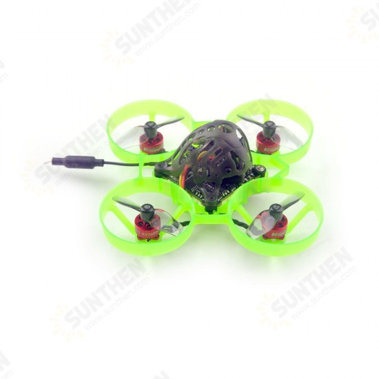 ELRS 1S 65mm F4 AIO 5A ESC ELRS Receiver And 5.8G VTX Brushless Whoop FPV Racing Drone BNF w/ 0702 26000KV Motor RunCam Nano 3 Camera