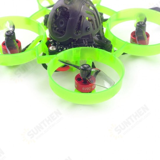 ELRS 1S 65mm F4 AIO 5A ESC ELRS Receiver And 5.8G VTX Brushless Whoop FPV Racing Drone BNF w/ 0702 26000KV Motor RunCam Nano 3 Camera