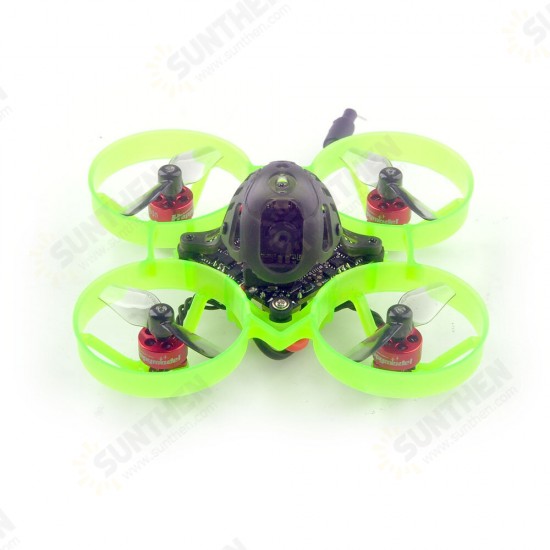 ELRS 1S 65mm F4 AIO 5A ESC ELRS Receiver And 5.8G VTX Brushless Whoop FPV Racing Drone BNF w/ 0702 26000KV Motor RunCam Nano 3 Camera