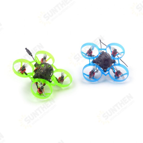 ELRS 1S 65mm F4 AIO 5A ESC ELRS Receiver And 5.8G VTX Brushless Whoop FPV Racing Drone BNF w/ 0702 26000KV Motor RunCam Nano 3 Camera