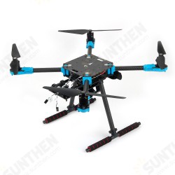 X500 V2 ARF Kit 500mm Wheelbase 10 Inch FPV Drone w/ 2216 880KV Motor 20A BLHeli S ESC 1045 Propeller X500 V2 ARF Kit 500mm Wheelbase 10 Inch FPV Drone w/ 2216 880KV Motor 20A BLHeli S ESC 1045 Propeller