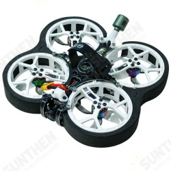 Micron RS 2 Inch 95mm 2-6S HD FPV Racing Drone BNF Caddx Nebula NANO System F411 AIO Flight Controller 35A Blheli_S ESC Micron RS 2 Inch 95mm 2-6S HD FPV Racing Drone BNF Caddx Nebula NANO System F411 AIO Flight Controller 35A Blheli_S ESC