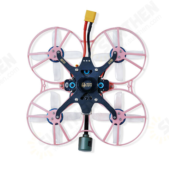 Unicorn 90mm 4S HD Version FPV Racing Drone BNF Caddx Vista Nebula Nano F4 FC 35A Blheli_S ESC 1203 5000KV Motor