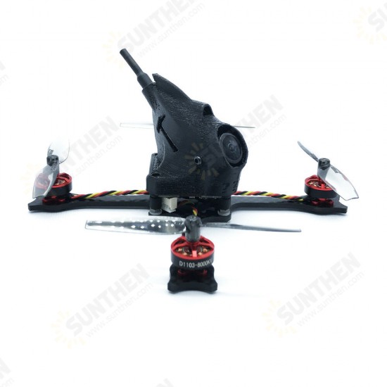 N47 105mm F4 2.5 Inch 2-3S FPV Racing Drone PNP BNF w/ 400mW VTX Caddx EOS2 Camera