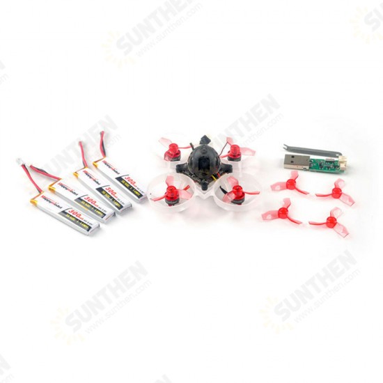 Only 20g 65mm Crazybee F4 Lite 1S Whoop FPV Racing Drone BNF w/ Runcam Nano 3 Camera