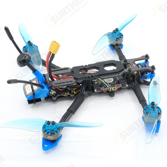 175mm 4 Inch 3-4S Toothpick FPV Racing Drone 1404 Motor Flight Controller AIO FOXEER Racer 1200TVL Camera Long Range/LR