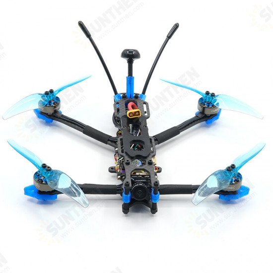 175mm 4 Inch 3-4S Toothpick FPV Racing Drone 1404 Motor Flight Controller AIO FOXEER Racer 1200TVL Camera Long Range/LR