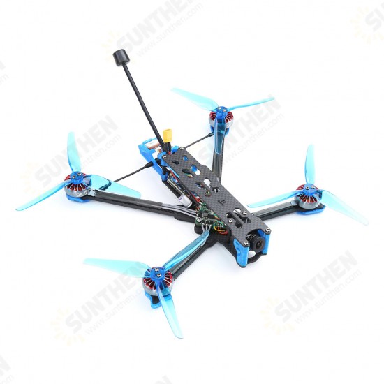 LR 4S 5inch 219mm Long Range FPV Racing RC Drone Analog Version w/Caddx.us Ratel V2 Cam SucceX-E mini F7 Stack XING 2005 Motor