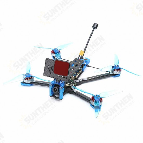 LR 4S 5inch 219mm Long Range FPV Racing RC Drone Analog Version w/Caddx.us Ratel V2 Cam SucceX-E mini F7 Stack XING 2005 Motor