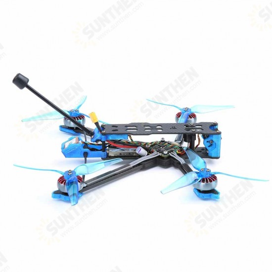 LR 4S 5inch 219mm Long Range FPV Racing RC Drone Analog Version w/Caddx.us Ratel V2 Cam SucceX-E mini F7 Stack XING 2005 Motor