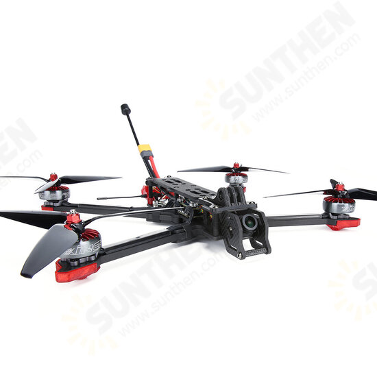 LR Analog 320mm SucceX-D F7 V2.1 5-6S 7 Inch Long Range Freestyle FPV Racing Drone BNF w/ 800mW VTX Caddx Ratel 1200TVL Camera