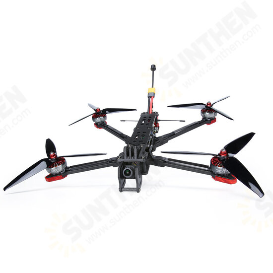 LR Analog 320mm SucceX-D F7 V2.1 5-6S 7 Inch Long Range Freestyle FPV Racing Drone BNF w/ 800mW VTX Caddx Ratel 1200TVL Camera