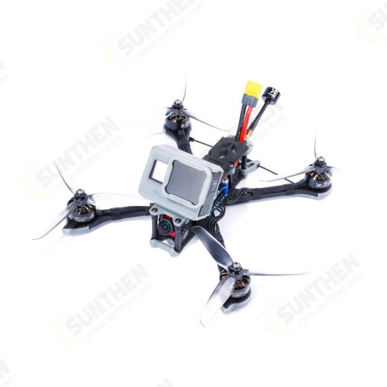 227mm 4S 5 Inch FPV Racing Drone BNF/PNP SucceX-E F4 Caddx Ratel / RaceCam R1 Cam 45A BLheli_S ESC 2207 2750KV Motor