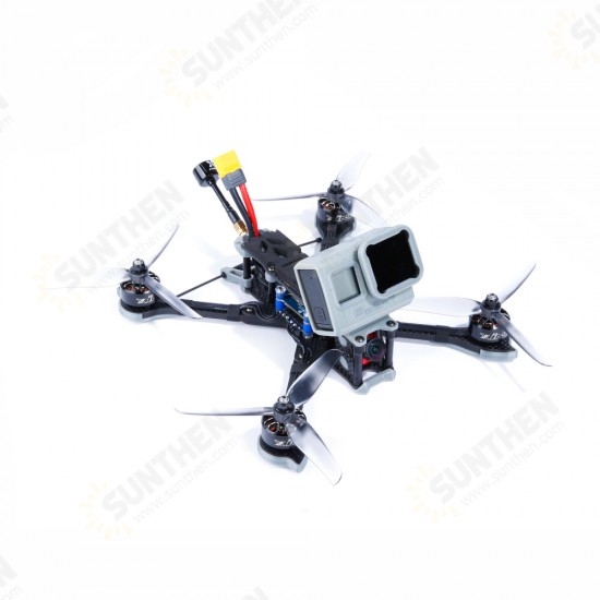 227mm 4S 5 Inch FPV Racing Drone BNF/PNP SucceX-E F4 Caddx Ratel / RaceCam R1 Cam 45A BLheli_S ESC 2207 2750KV Motor