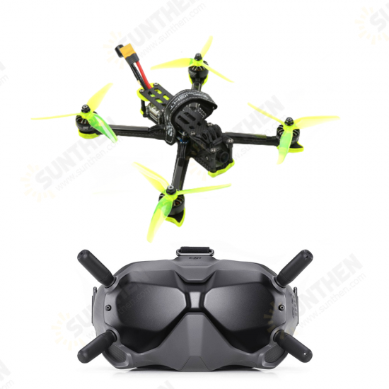 HD 4S / 6S 5 Inch 240mm Freestyle FPV Racing Drone Caddx VISTA Polar + FPV Goggles V2 Combo