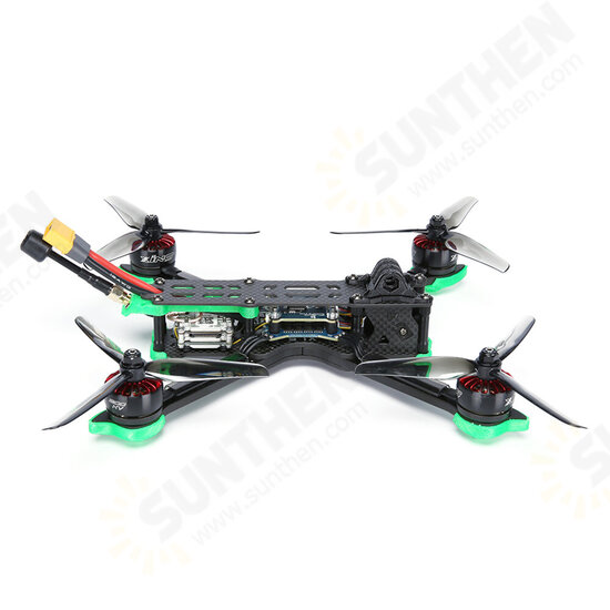 V2 5 Inch 4S HD LED Version FPV Racing Drone BNF Caddx Nebula Nano SucceX-E F7 Flight Controller 45A BLHeli_S ESC XING 2207 2450KV