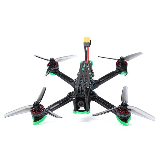 V2 5 Inch 6S Analog LED Version FPV Racing Drone BNF Caddx Ratel Cam 800mW VTX SucceX-E F4 Flight Controller 45A BLHeli_S ESC XING 2207 1800KV
