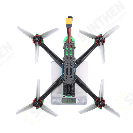 V2 5 Inch 6S Analog LED Version FPV Racing Drone BNF Caddx Ratel Cam 800mW VTX SucceX-E F4 Flight Controller 45A BLHeli_S ESC XING 2207 1800KV