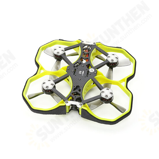 HD 3.5 Inch 6S Cinewhoop Yellow FPV Racing Drone PNP/BNF Nebula Nano Digital HD System 2205 2300KV Motor Beast AIO F7 45A FC ESC