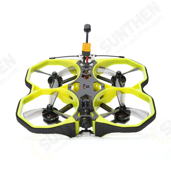 HD 3.5 Inch 6S Cinewhoop Yellow FPV Racing Drone PNP/BNF Nebula Nano Digital HD System 2205 2300KV Motor Beast AIO F7 45A FC ESC