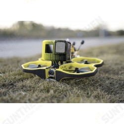 Analog 3.5 Inch 4S Cinewhoop Yellow FPV Racing Drone PNP/BNF RaceCam R1 Mini Cam Succex Micro Force 5.8G 300mW VTX 2203.5 3600KV Motor Beast AIO F7 45A FC ESC