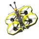 Analog 3.5 Inch 6S Cinewhoop FPV Racing Drone Yellow PNP/BNF RaceCam R1 Mini Cam Succex Micro Force 5.8G 300mW VTX 2205 2300KV Motor Beast AIO F7 45A FC ESC - Without Receiver