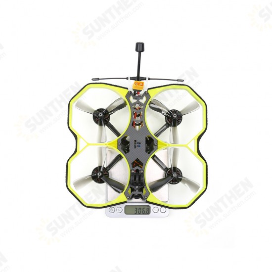 HD 3.5 Inch 4S Cinewhoop Yellow FPV Racing Drone BNF Nebula Nano Digital HD System 2203.5 3600KV Motor Beast AIO F7 45A FC ESC