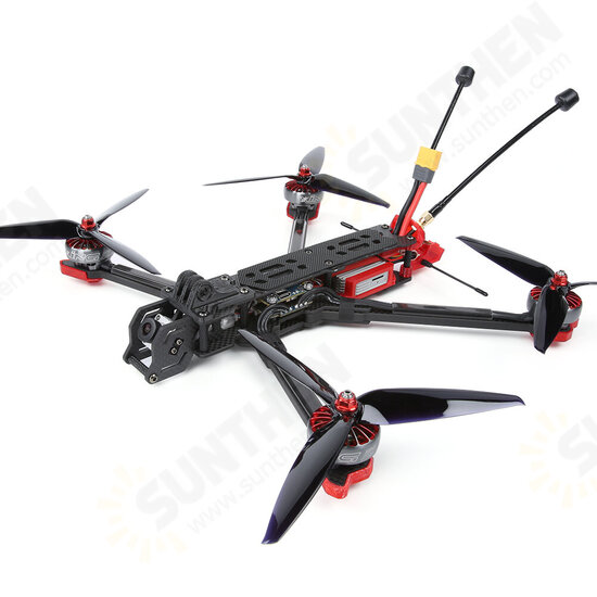 LR 320mm SucceX-D F7 V2.1 2806.5 1800KV Speed Cruiser Motor 6S 7 Inch Long Range FPV Racing Drone BNF w/ Air Unit HD Digital System