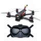 DC5 V1.4 6S w/Caddx Air Unit Polar Digital HD BNF Build-in Receiver FPV HD Goggle V2 FPV Racing RC Drone