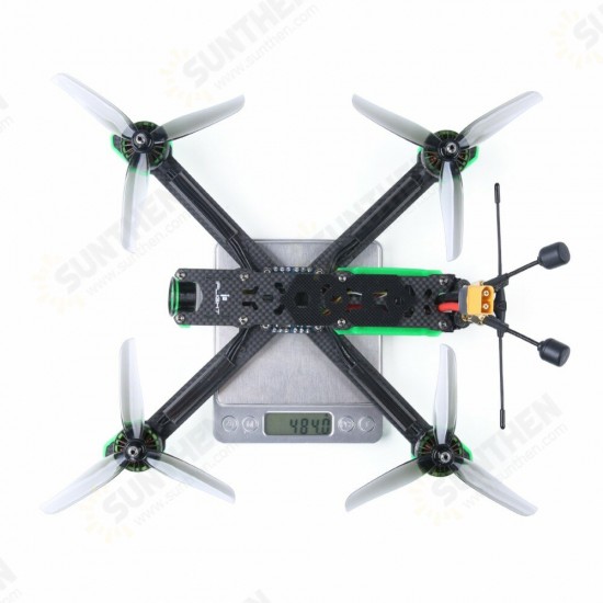 XL5 HD 250mm F7 50A ESC 6S 5 Inch FPV Racing Drone BNF with Caddx Vista Nebula Nano HD Digital System & GPS Module