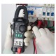 FY219 Double Display AC/DC True RMS Digital Clamp Meter Portable Multimeter Voltage Current Inrush Current V.F.C Frequency Conversion Low Impedance