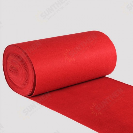 1.2*15m Large Long Red Carpet Wedding Aisle Floor Mat Runner Party Birthday Decoration